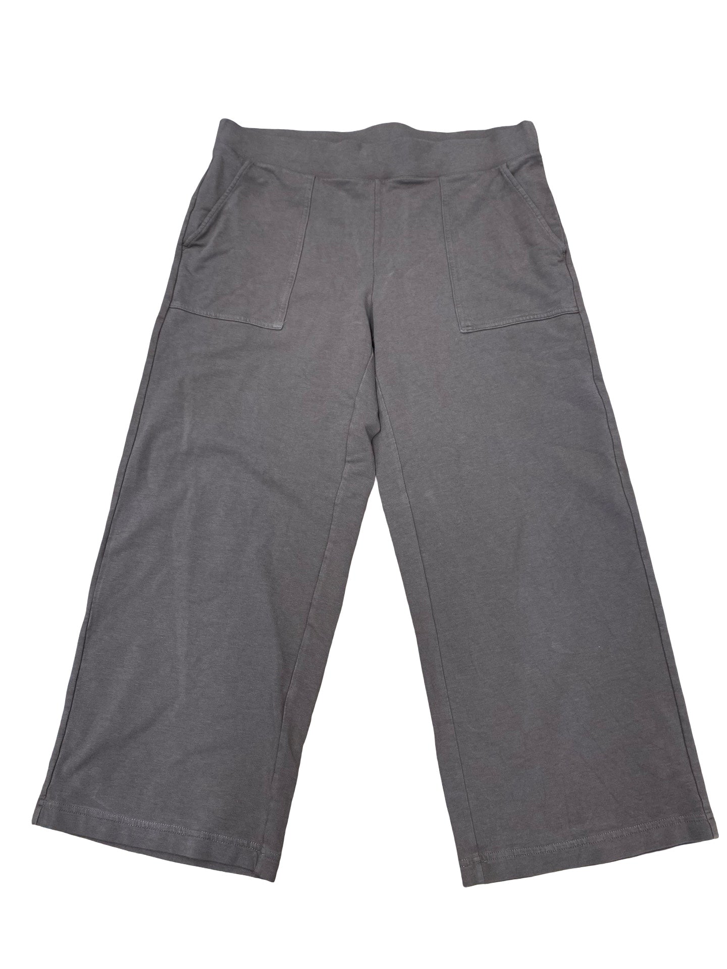 Pants Cropped By Pure Jill In Brown, Size:M