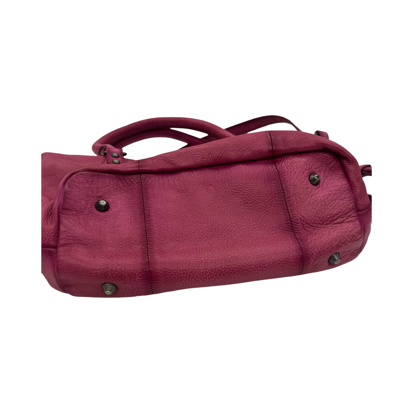 Handbag Leather By We The Free In Pink, Size:Medium