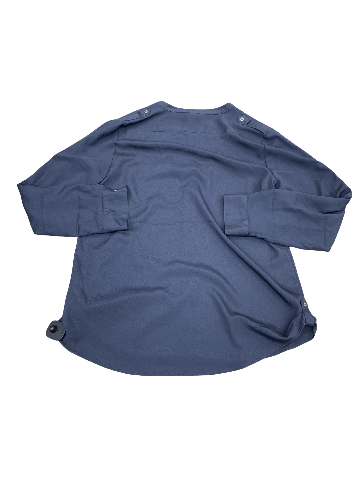Top Ls By Calvin Klein In Grey, Size:L