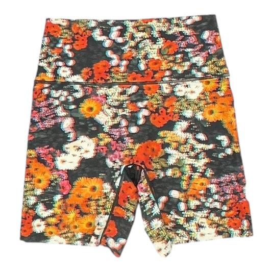 BLACK & ORANGE ATHLETIC SHORTS by AERIE Size:L