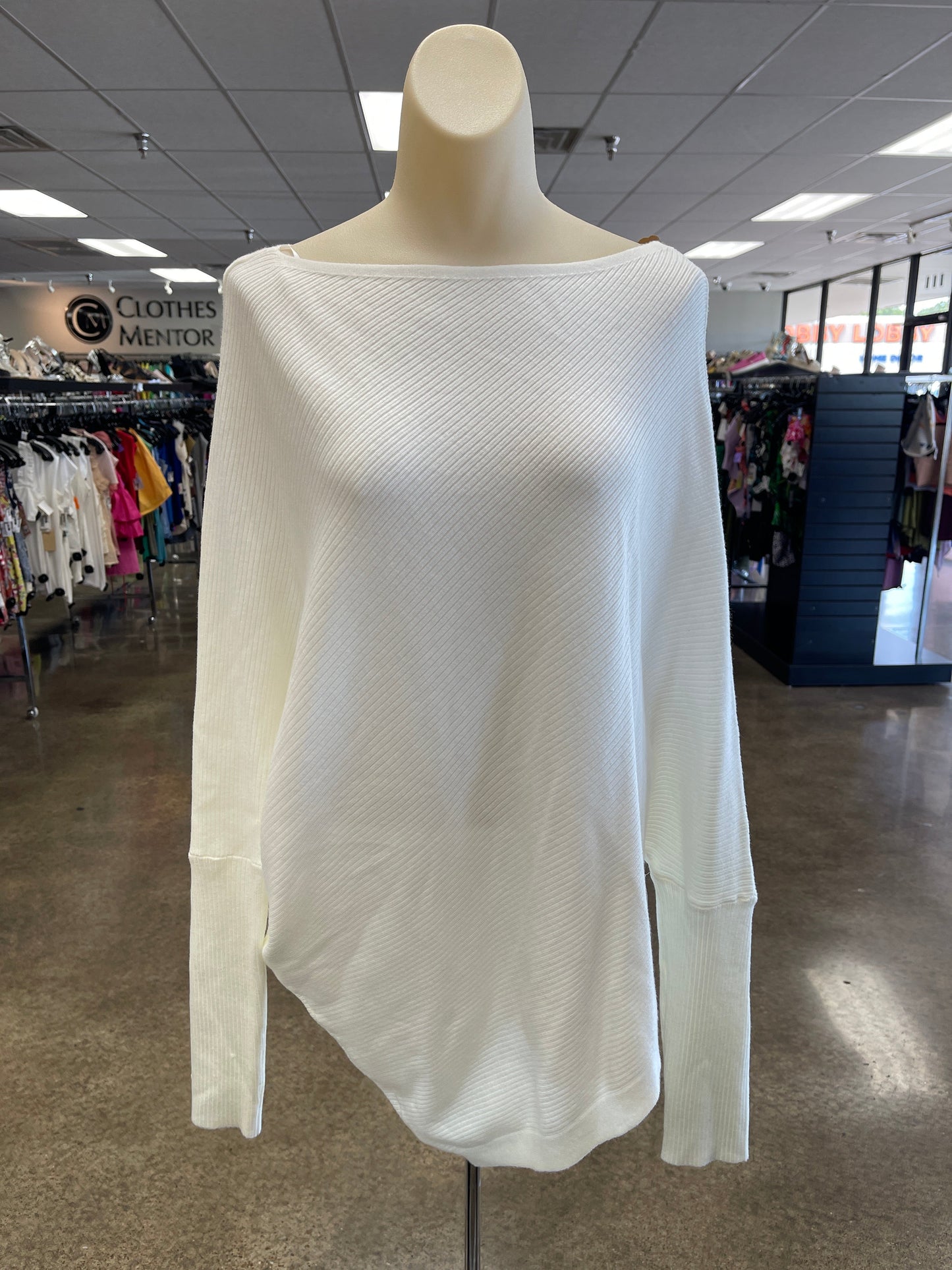 Top Ls By Ee Some In White, Size:L