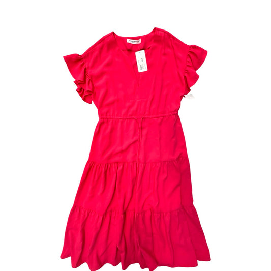 Dress Designer Maxi By Amanda Uprichard In Pink, Size:M