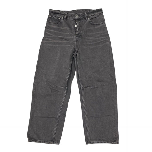 Jeans Wide Leg By Madewell In Black, Size:8