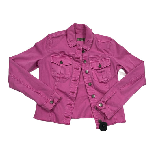 Jacket Denim By Kut In Pink Denim, Size:S