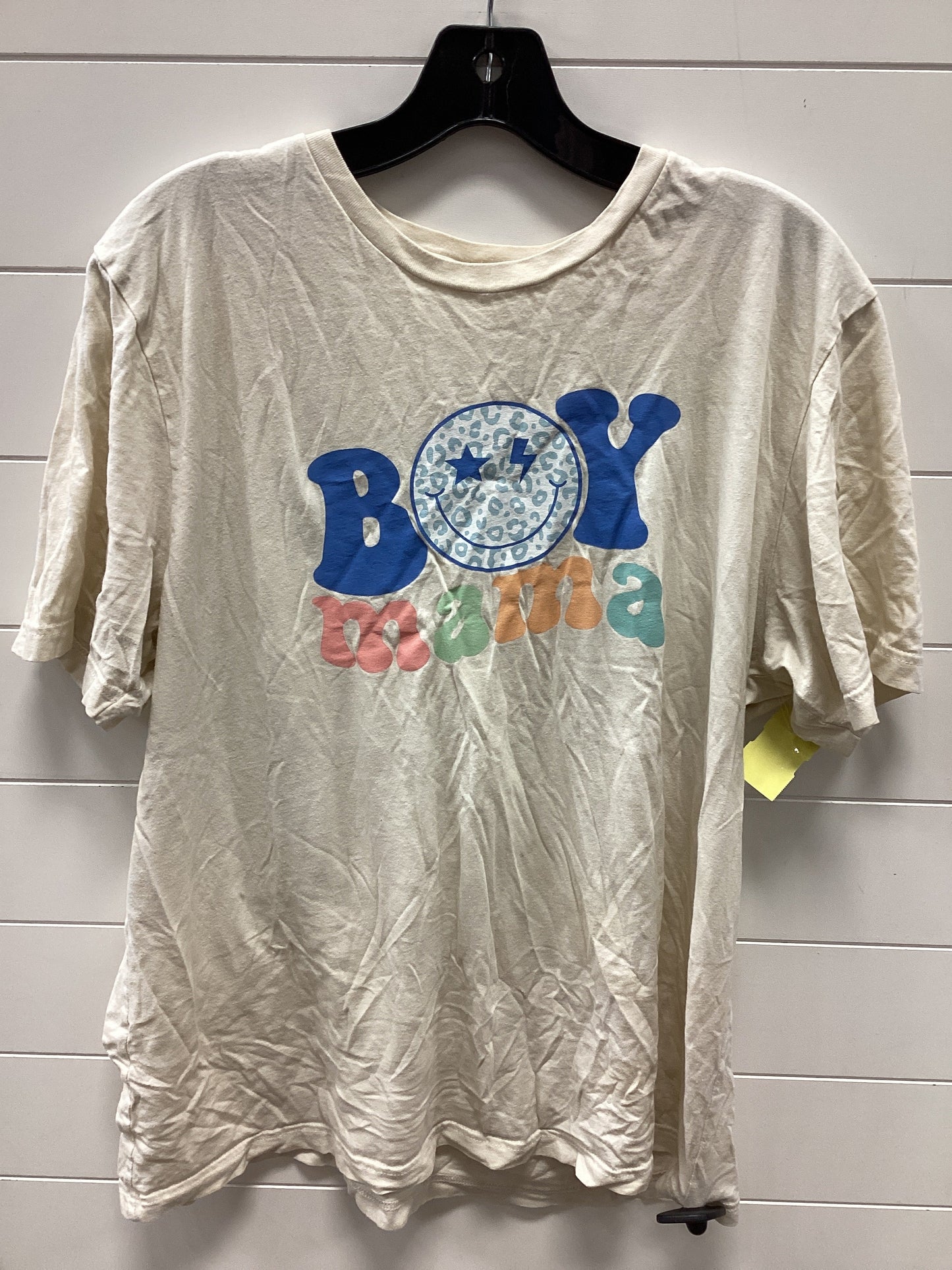 Top Ss By Clothes Mentor In Cream, Size:M