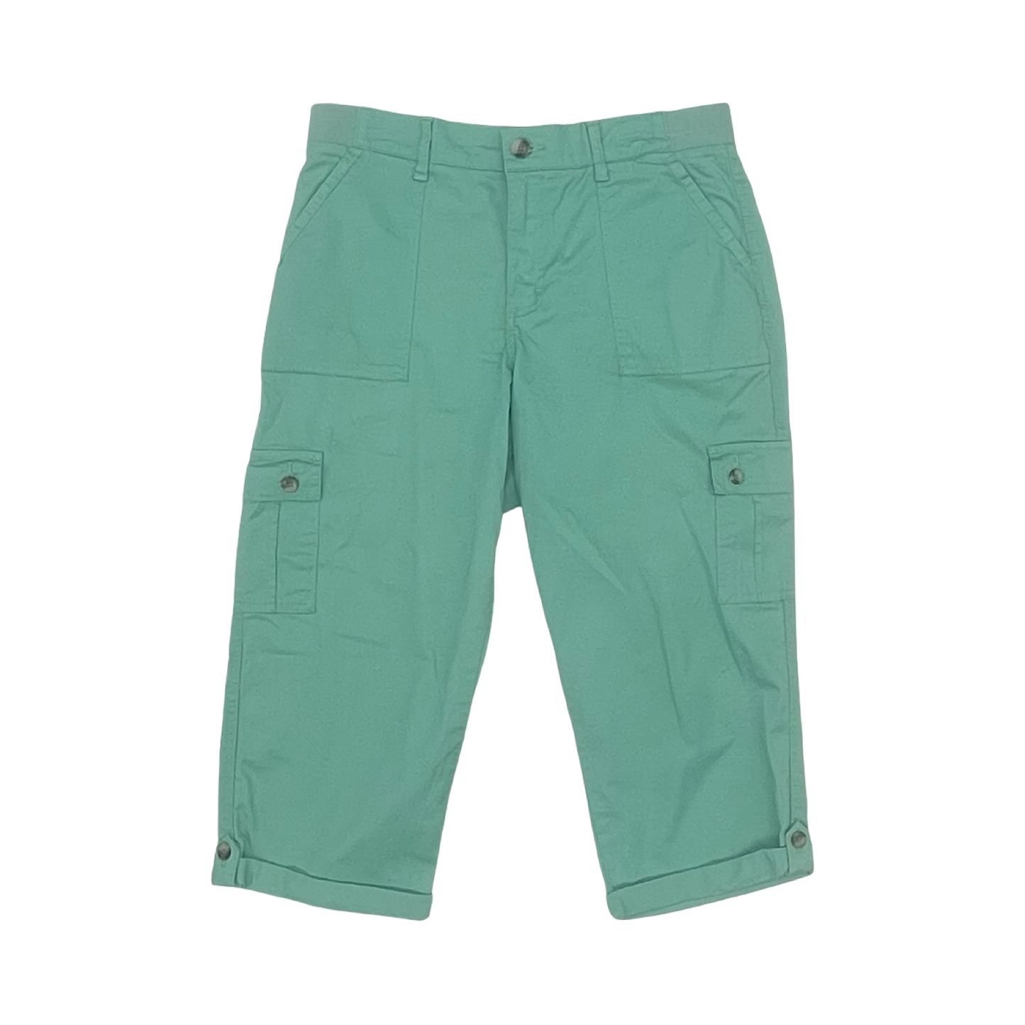Pants Cropped By Lee In Green, Size:12