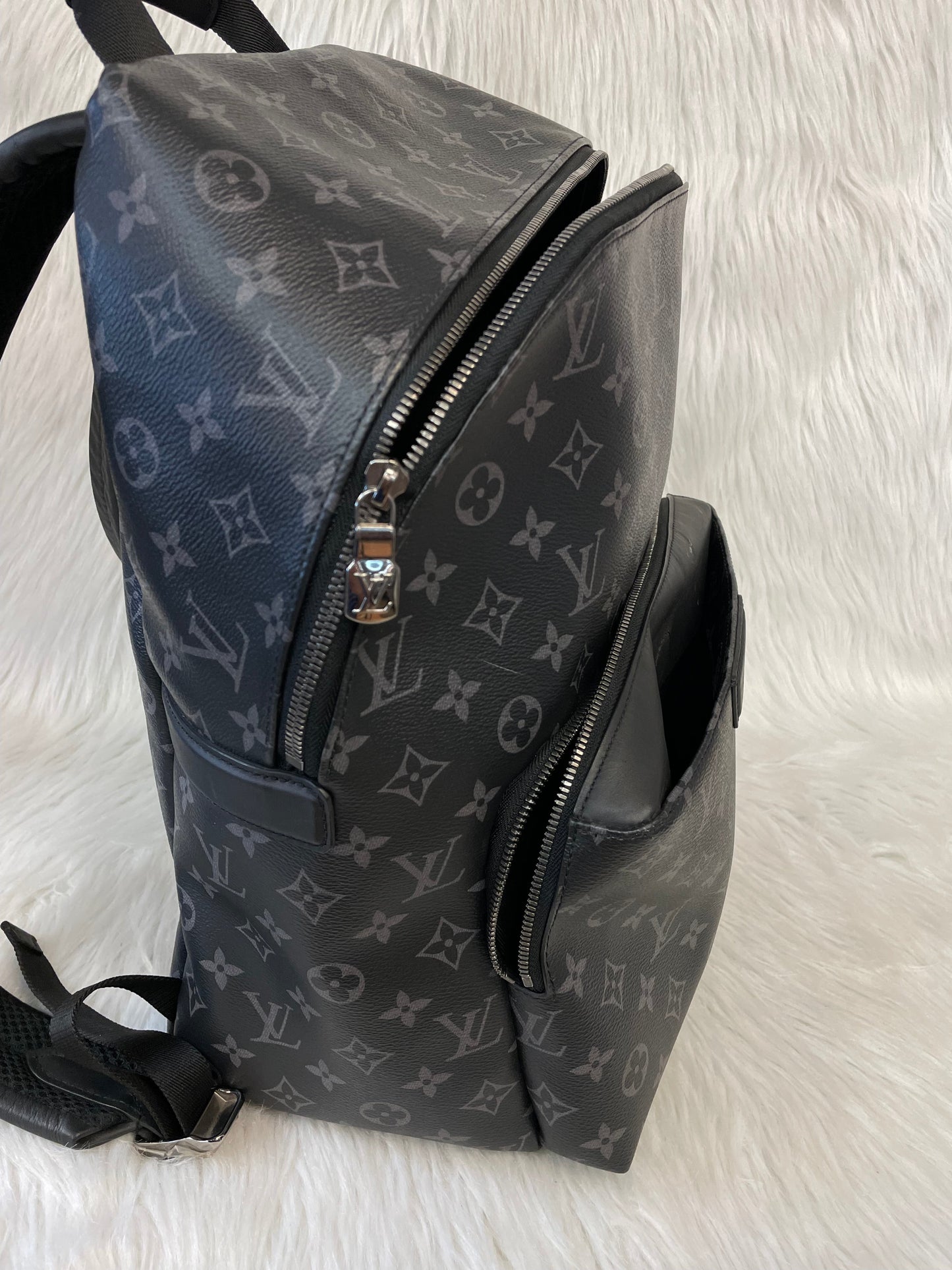 Backpack Luxury Designer By Louis Vuitton, Size: Large