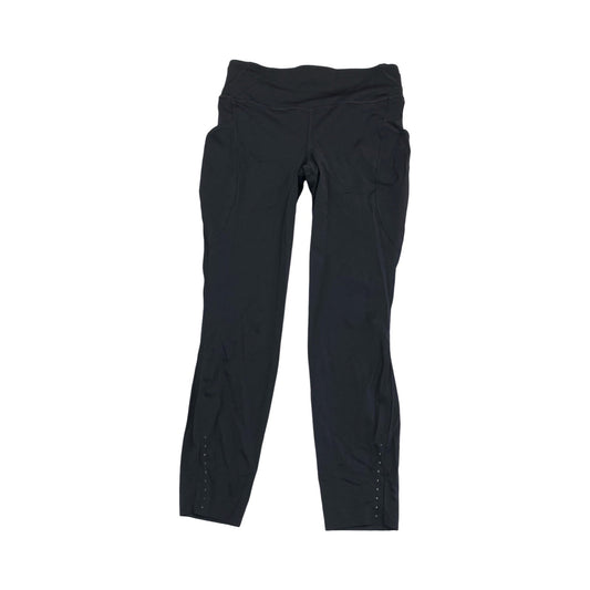 Athletic Leggings By Lululemon In Black, Size:8