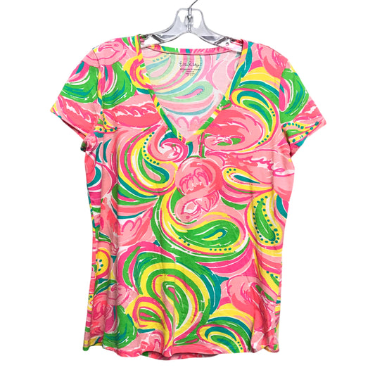 Top Ss Designer By Lilly Pulitzer In Multi, Size:M