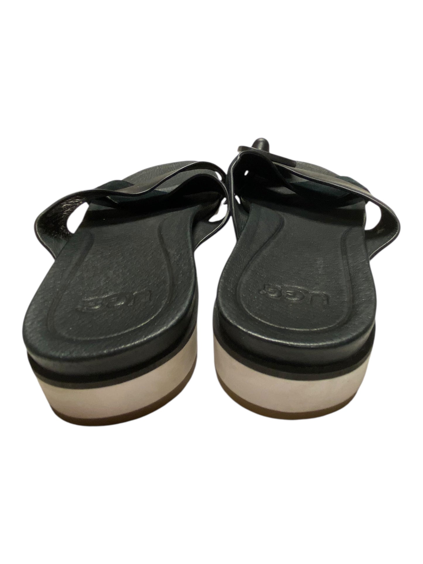Sandals Designer By Ugg In Black, Size:6.5