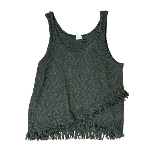 Tank Top By Anthropologie In Green, Size:M