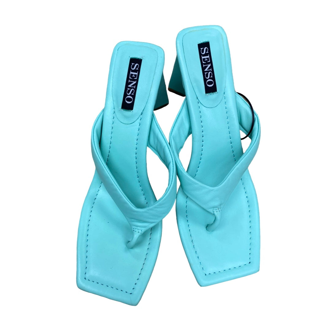 Shoes Designer By  SENSO In Teal, Size:10