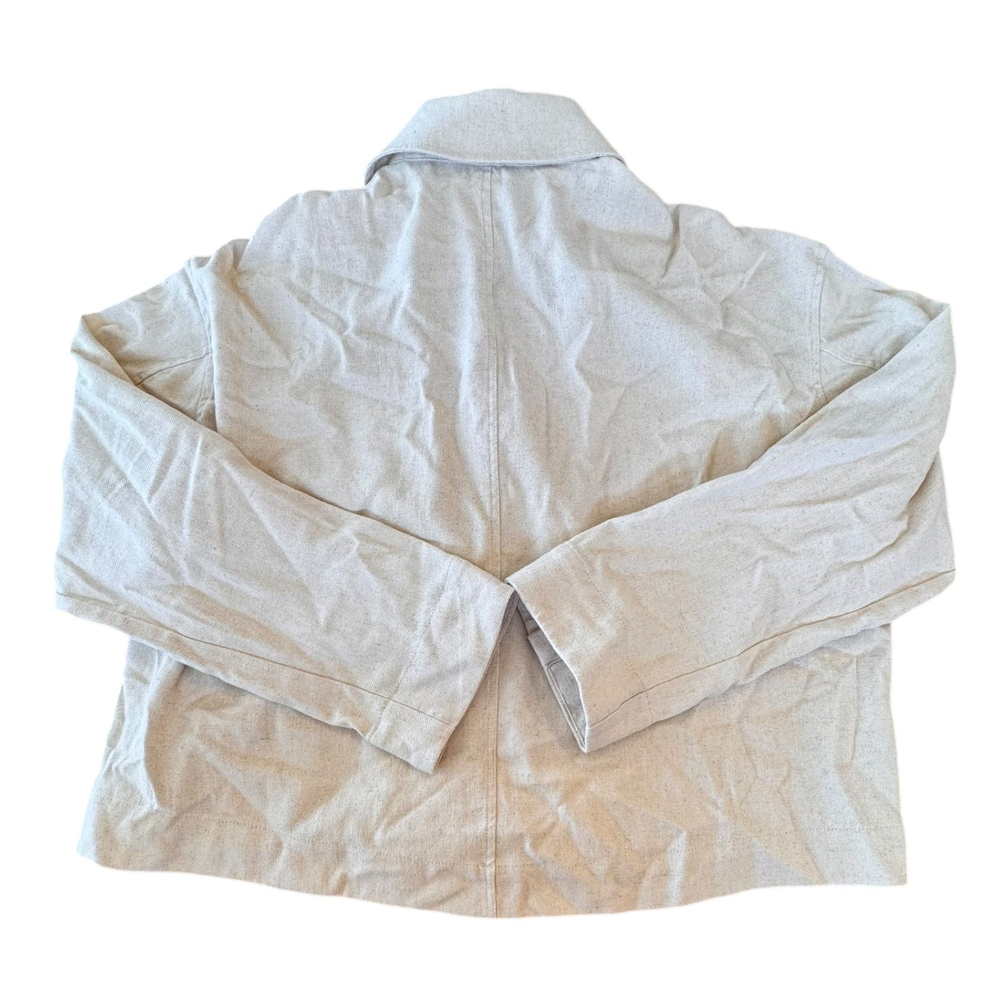 Blazer By Max Studio In Tan, Size:S