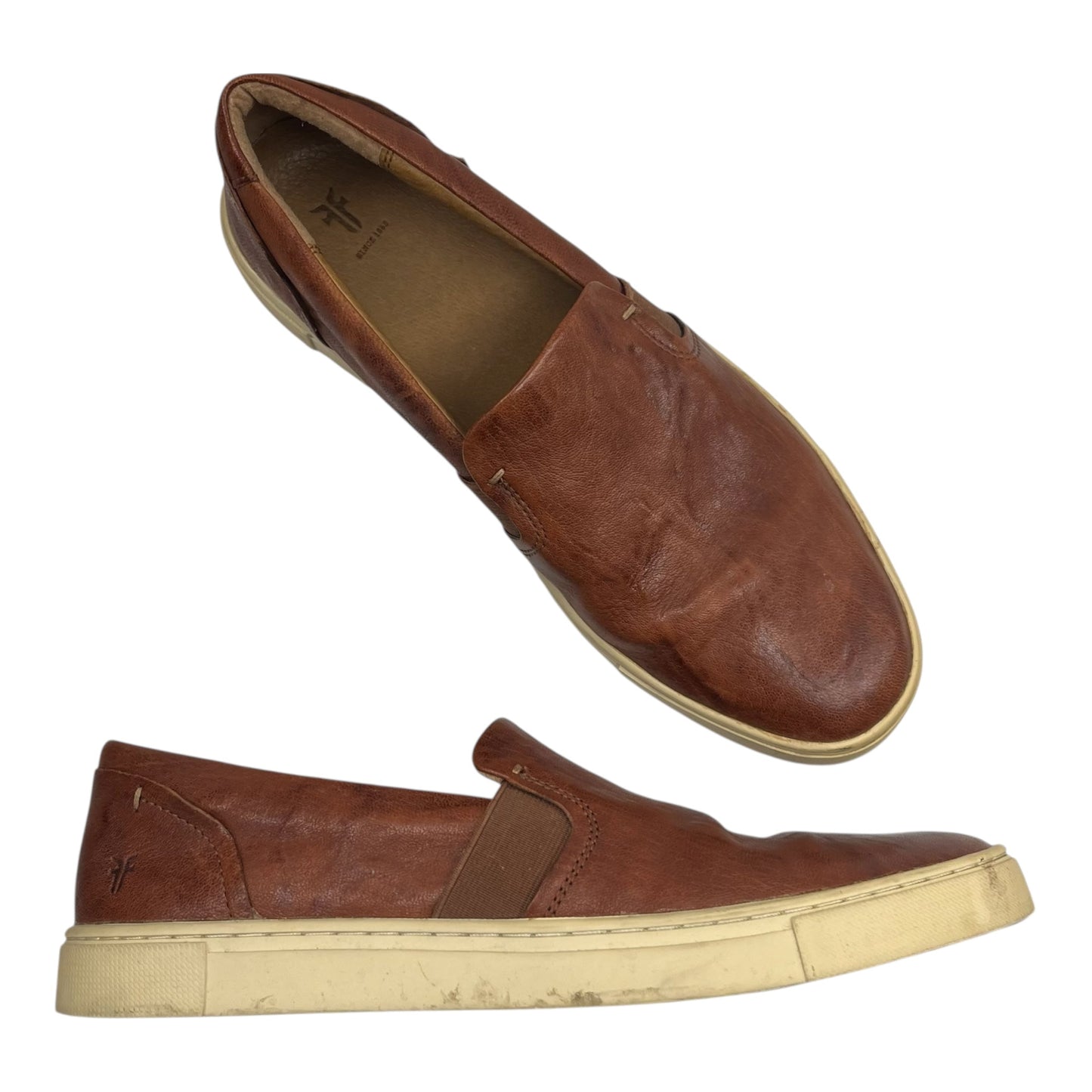 Shoes Designer By Frye In Brown, Size:9