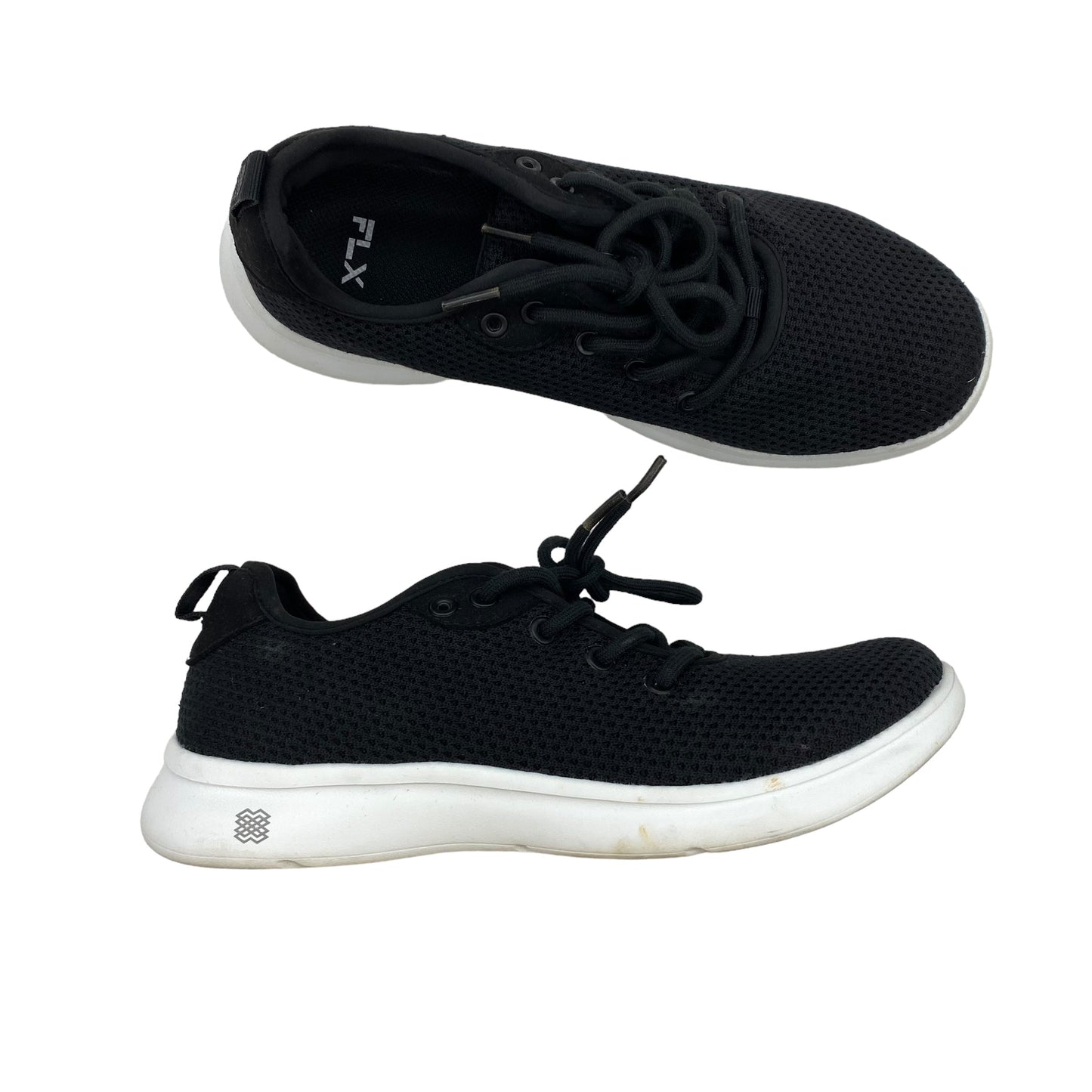 BLACK SHOES SNEAKERS by FLX Size:8