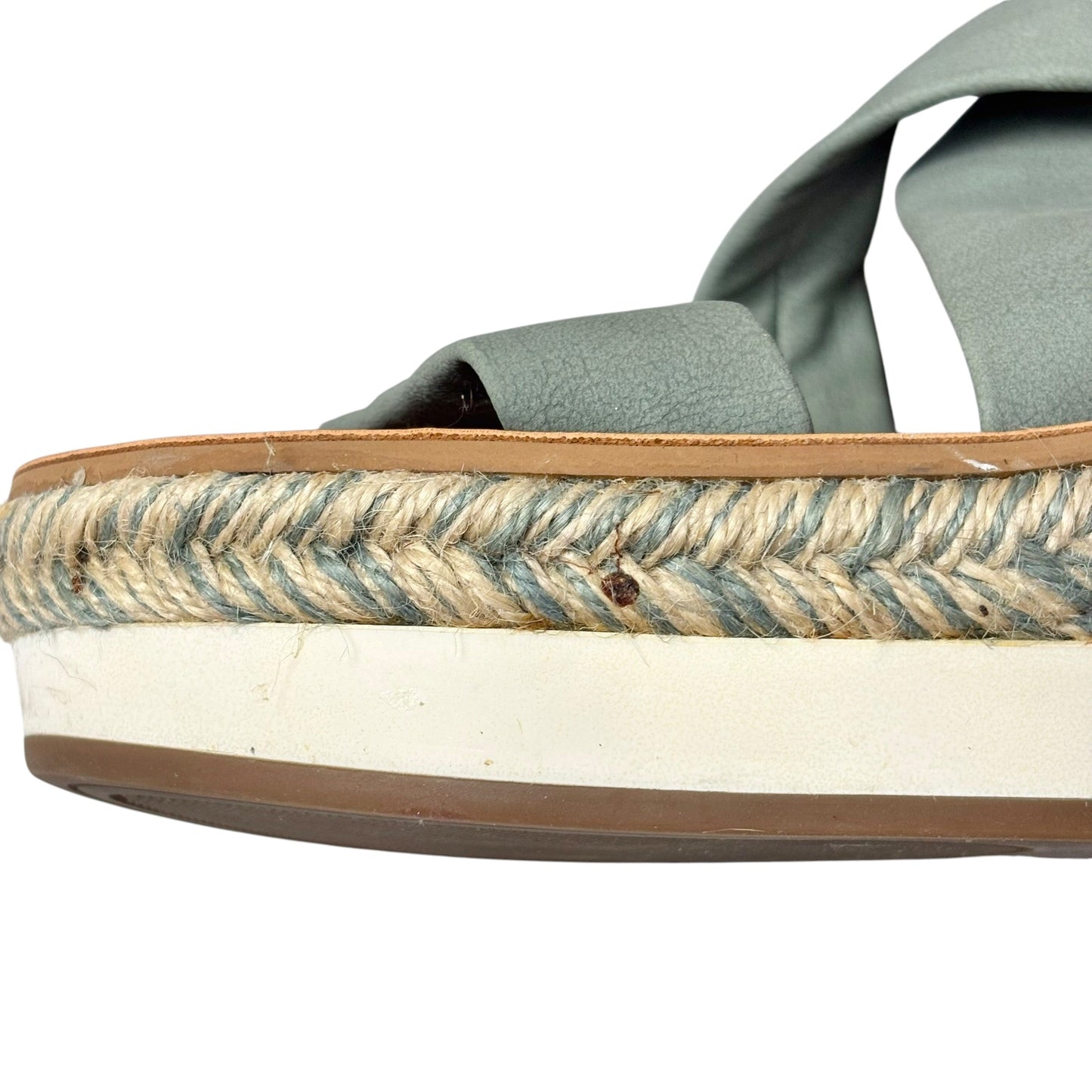 Sandals Flats By Lucky Brand In Teal, Size: 7