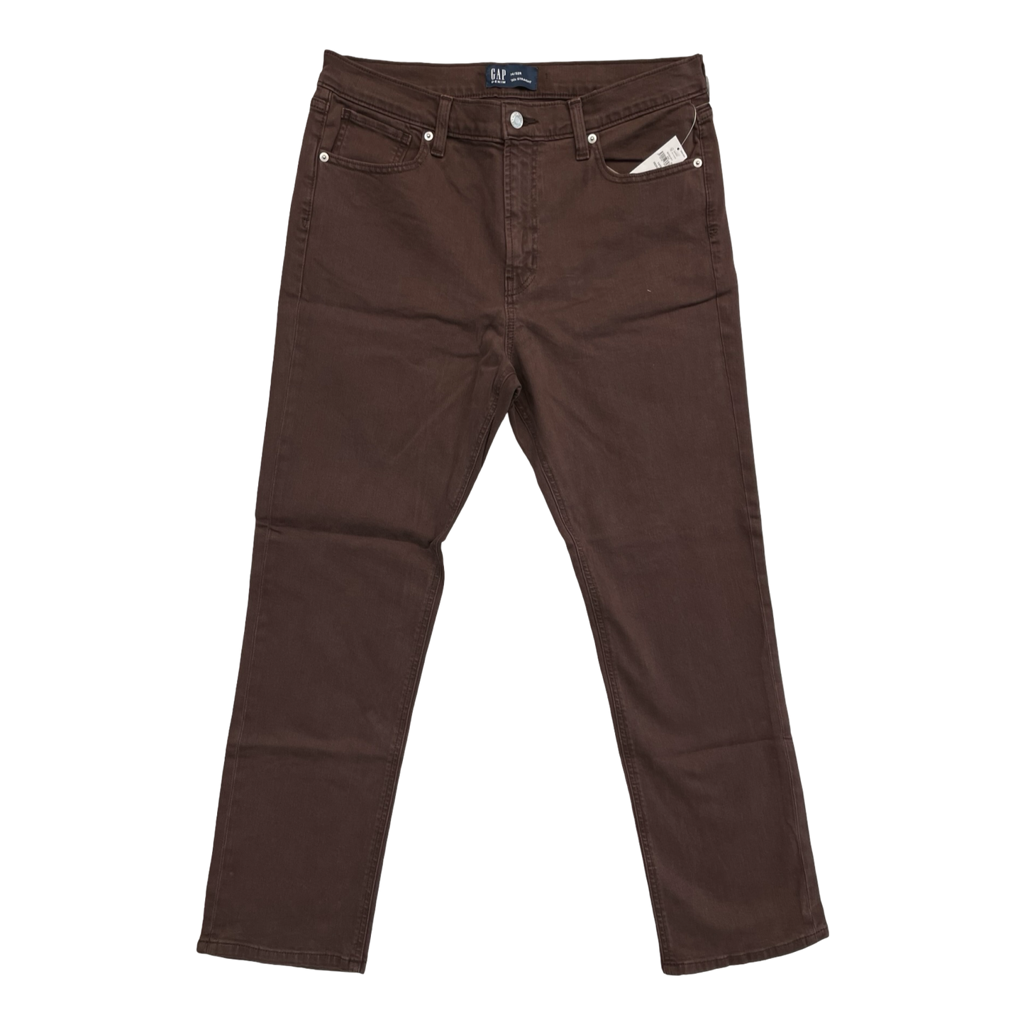 Jeans Straight By Gap In Brown, Size:14