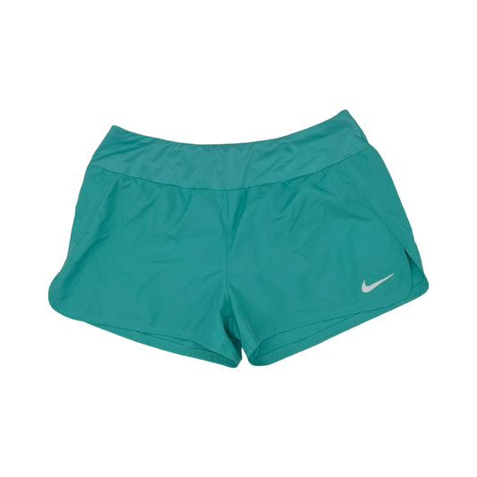 Athletic Shorts By Nike Apparel In Teal, Size:L