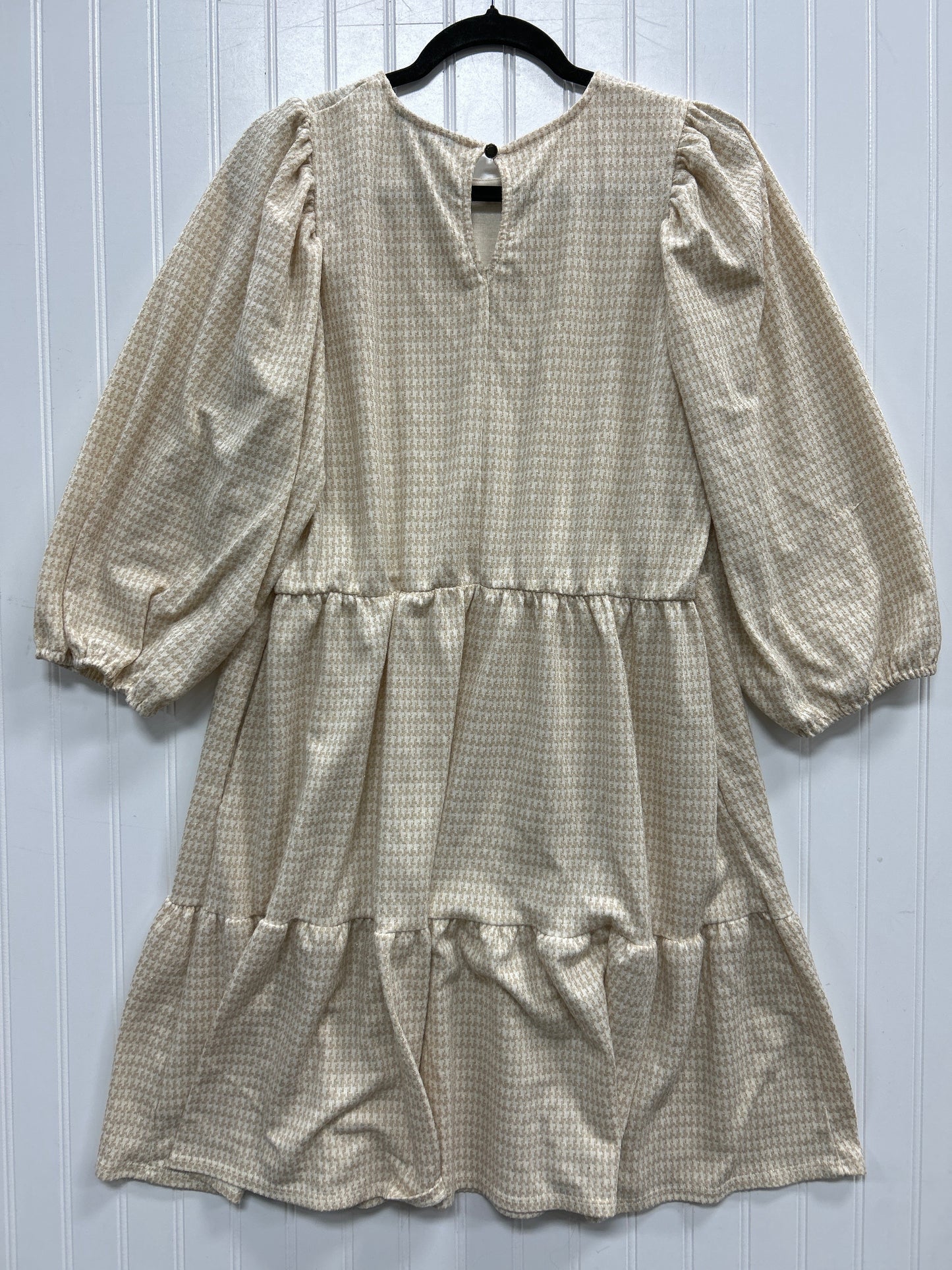 Dress Casual Midi By Draper James In Cream, Size:L