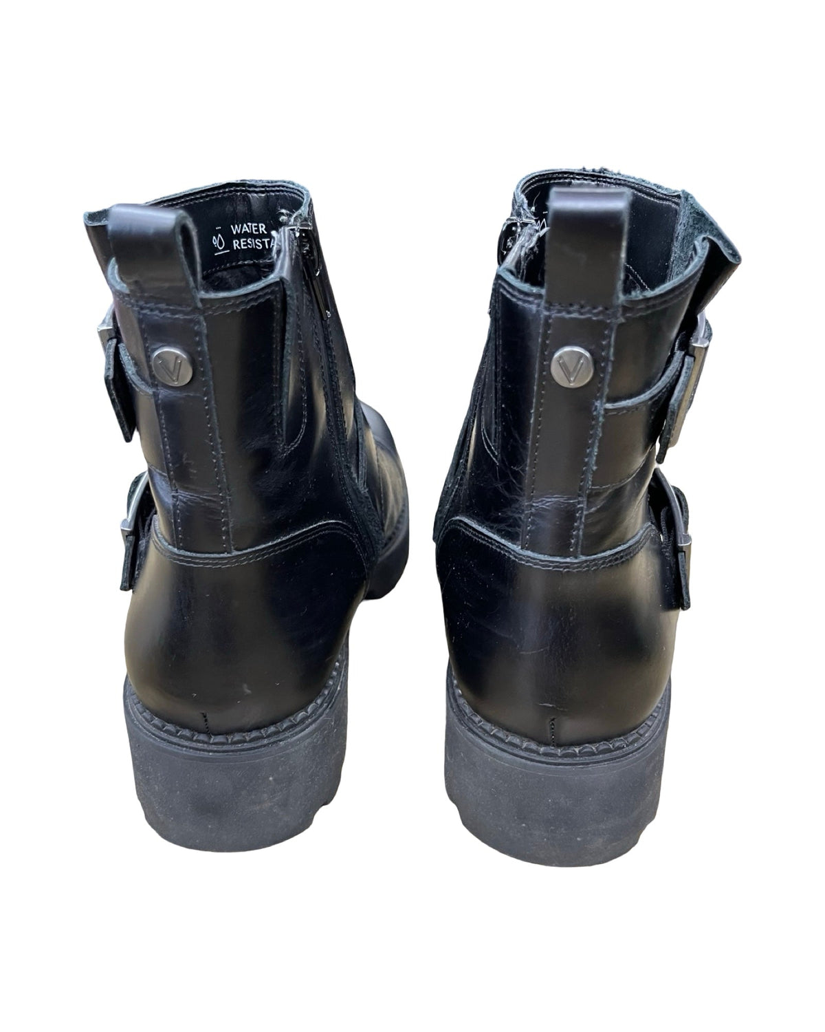 Boots Ankle Heels By Vionic In Black, Size:9