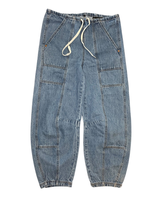 Pants Joggers By Blanknyc In Blue Denim, Size:Xs