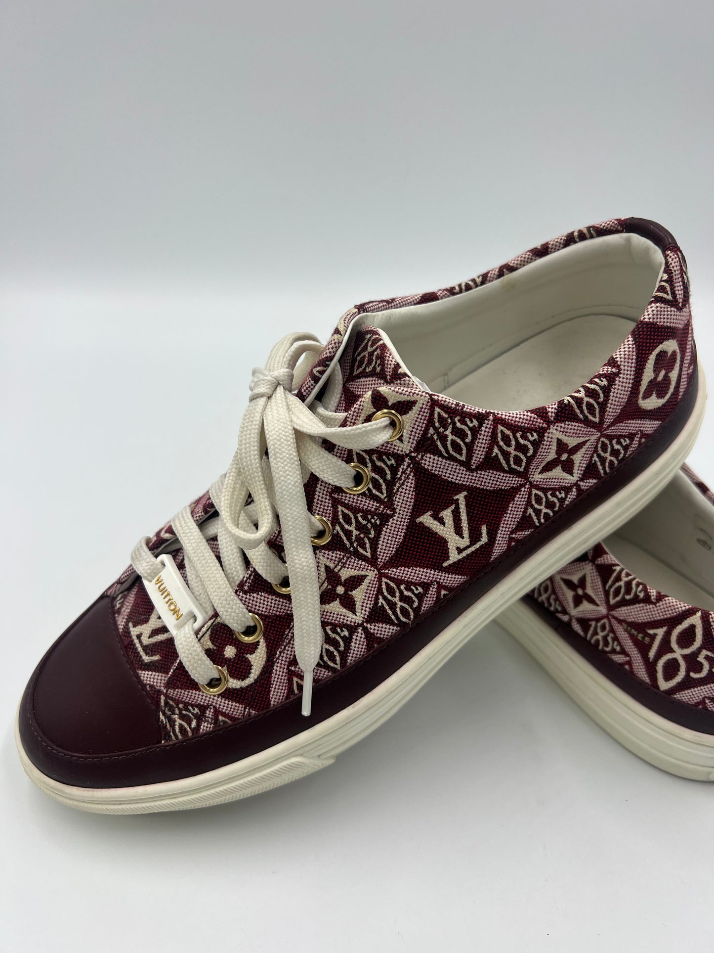 Louis Vuitton Since 1854 Stellar Designer Sneakers, Size: 8