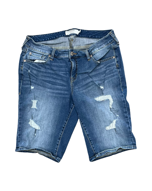 Shorts By Torrid In Blue Denim, Size:14