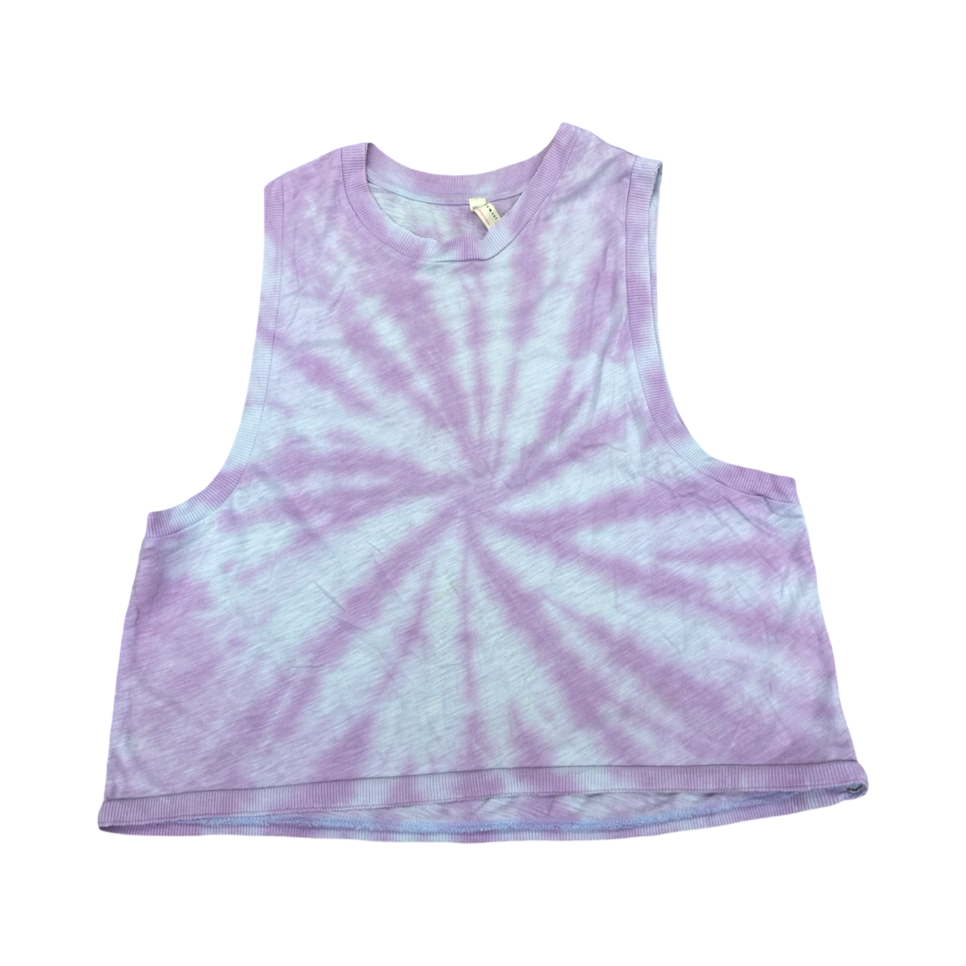 Athletic Tank Top By Free People In Blue & Purple, Size:S