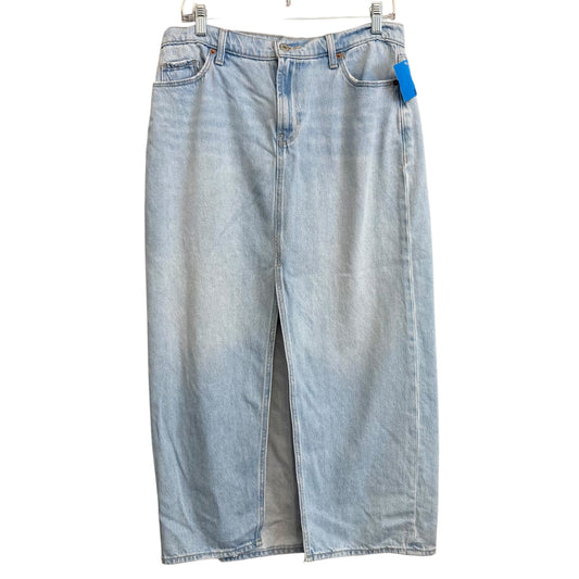 Skirt Maxi By Old Navy In Blue Denim, Size:6