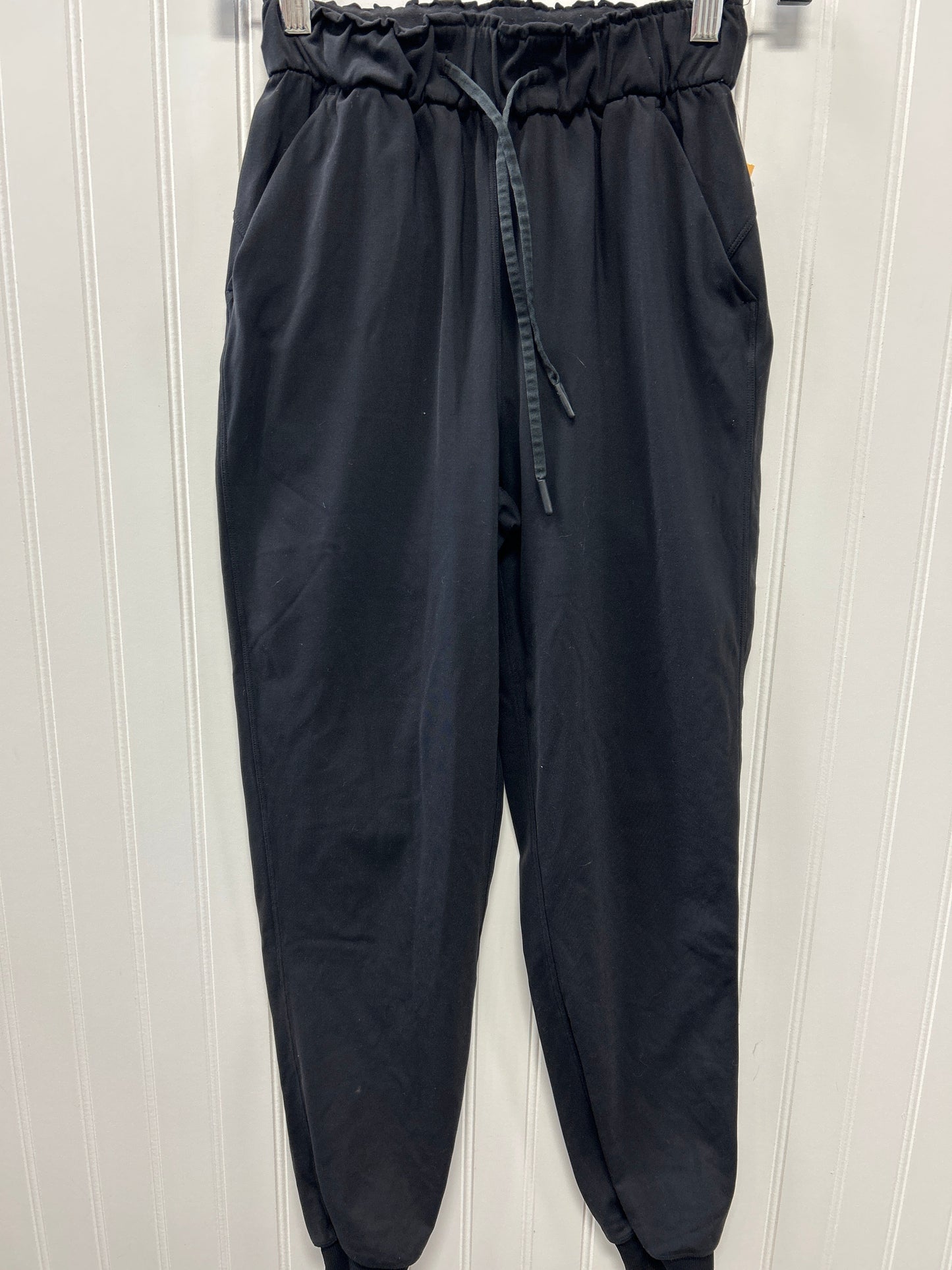 Athletic Leggings By Lululemon In Black, Size:0