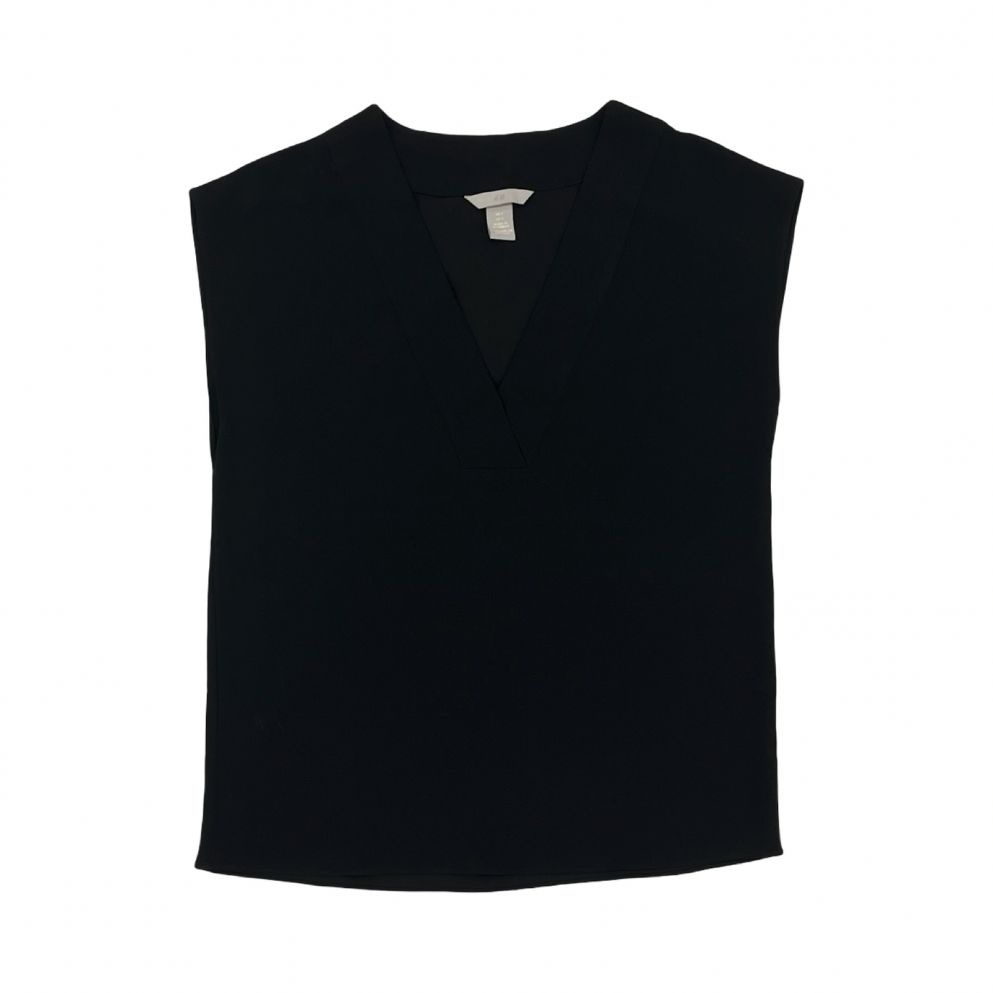 Blouse Ss By H&M In Black, Size:Xs