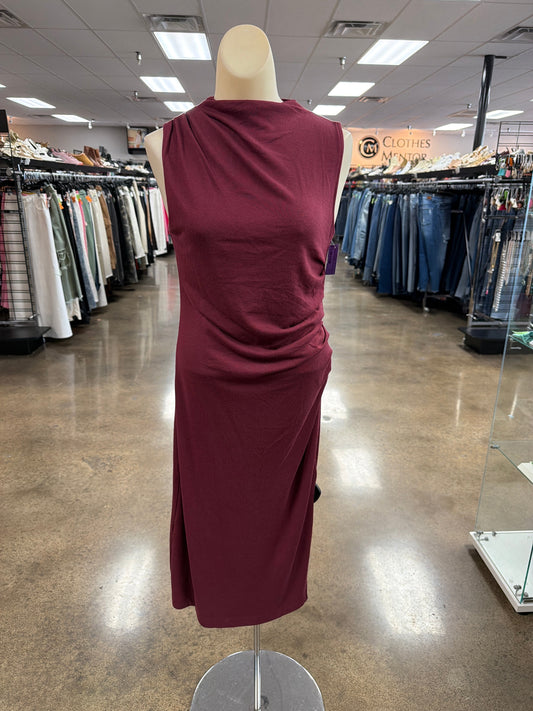 Dress Casual Maxi By Banana Republic In Maroon, Size:S