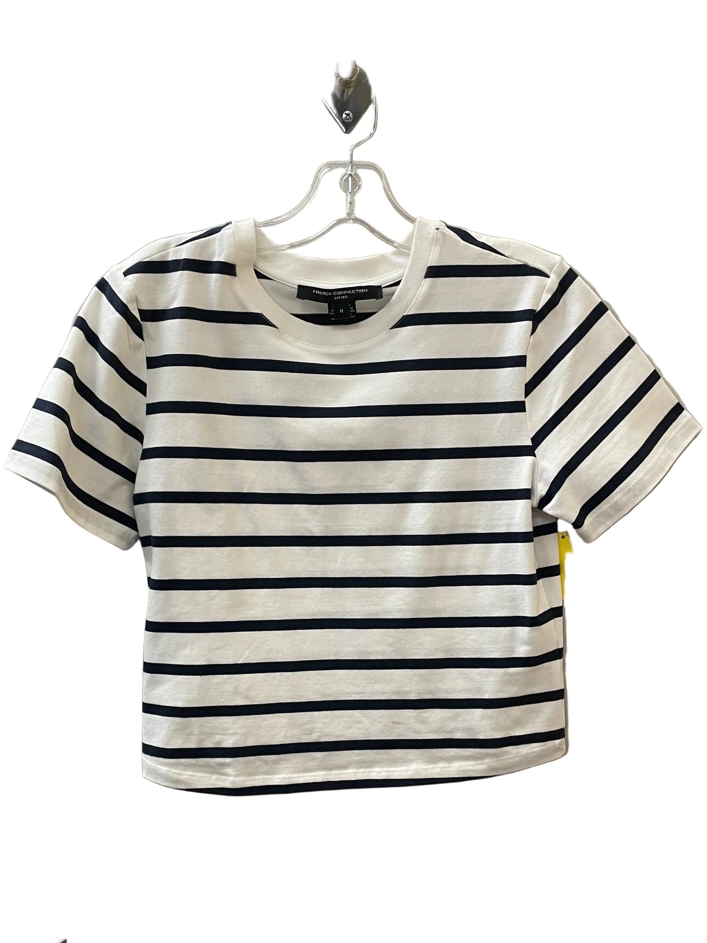 Top Ss By French Connection In Blue & White, Size:M