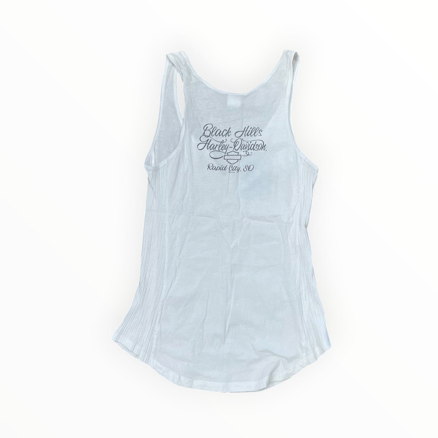 Tank Top By Harley Davidson In White, Size:M