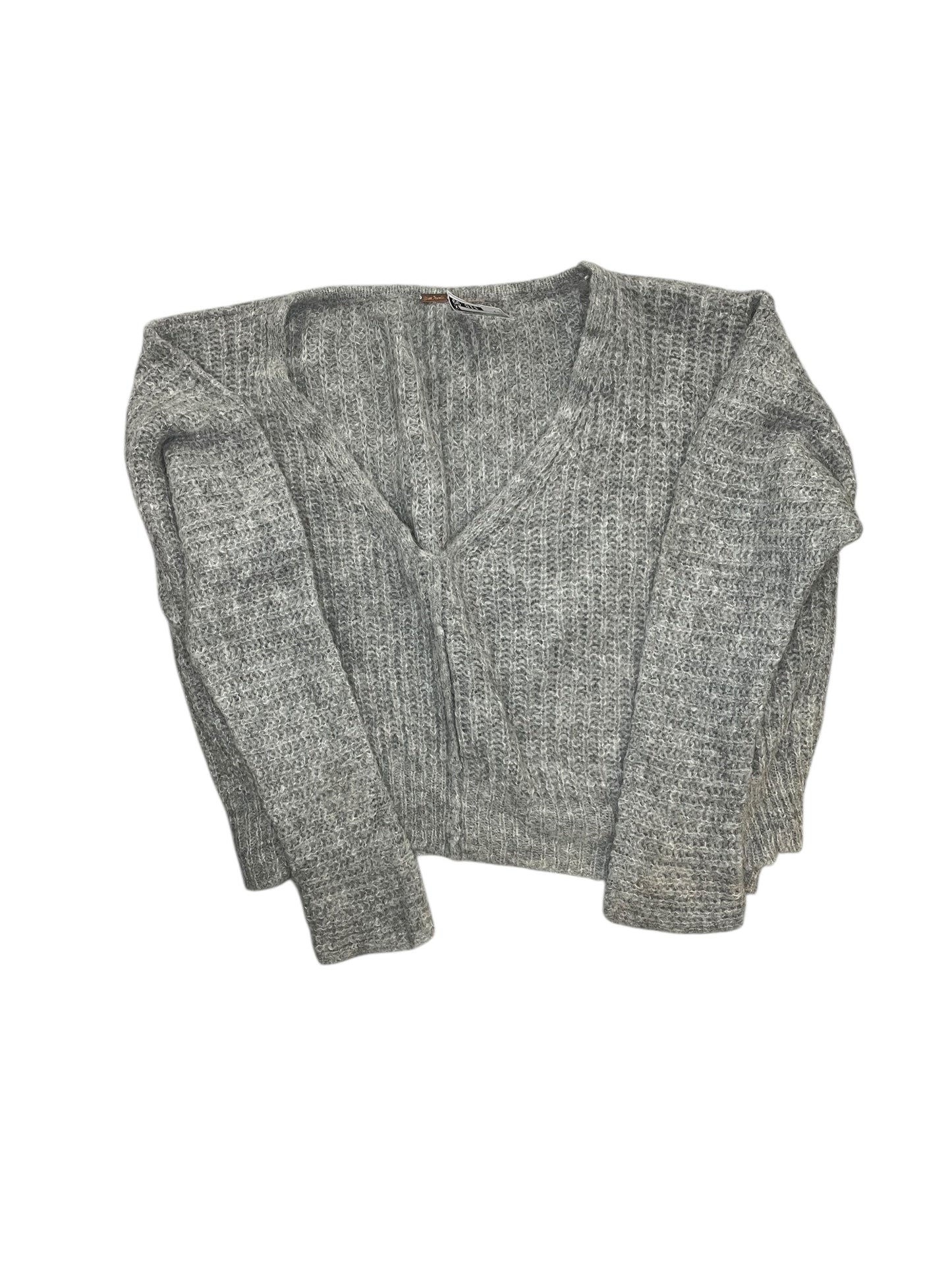 Sweater By Free People In Grey, Size:S