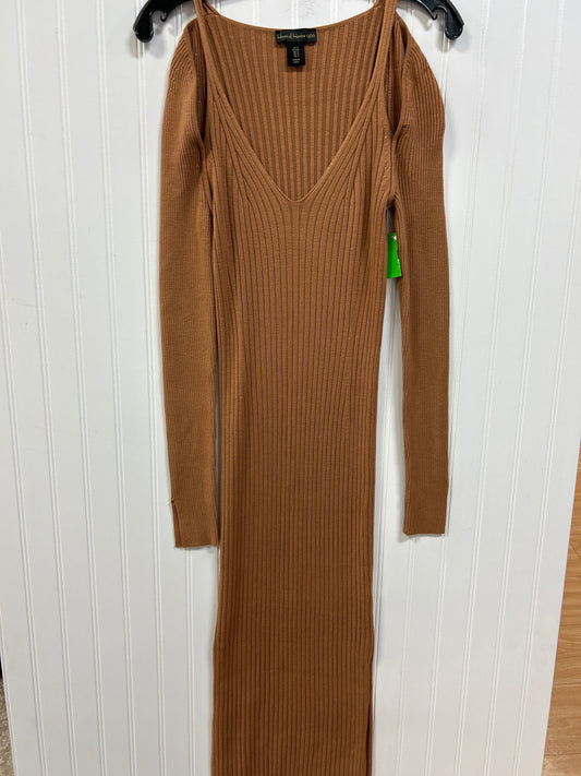 Dress Casual Maxi By House Of Harlow In Brown, Size:S