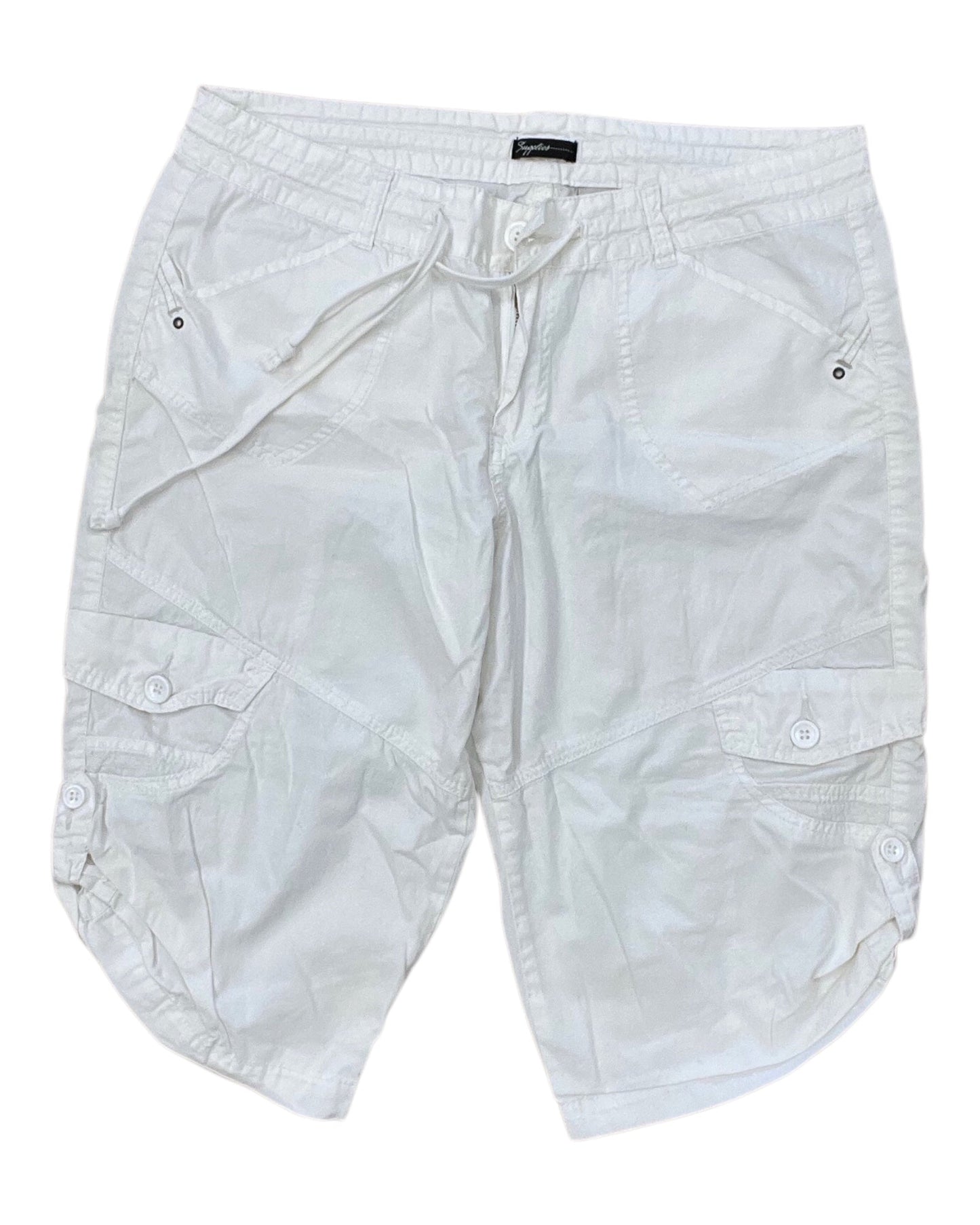 Shorts By Supplies In White, Size:14