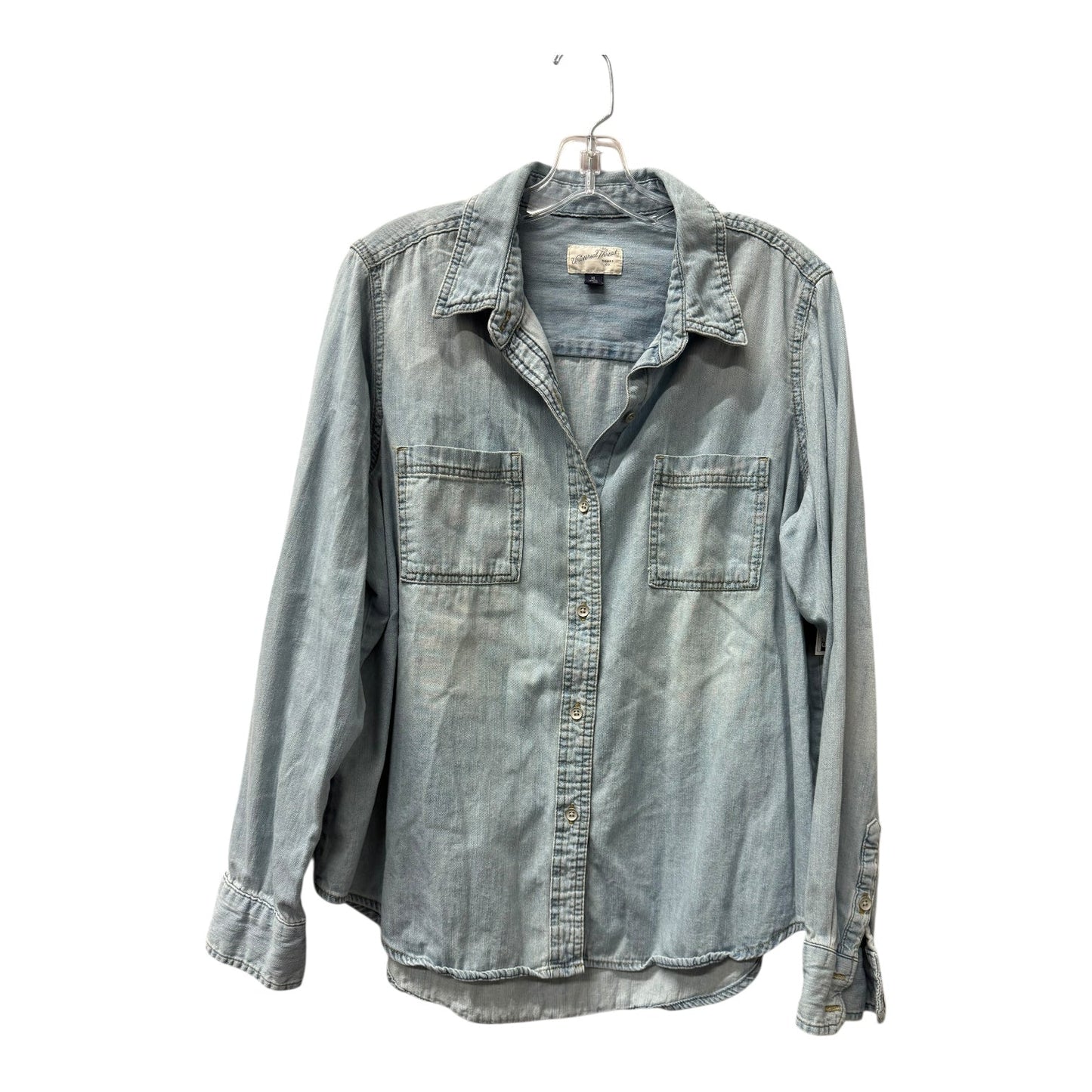 Top Ls By Universal Standard In Blue, Size:Xl