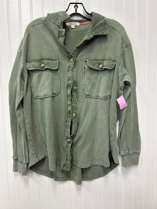 Top Ls By Briggs In Green, Size:L