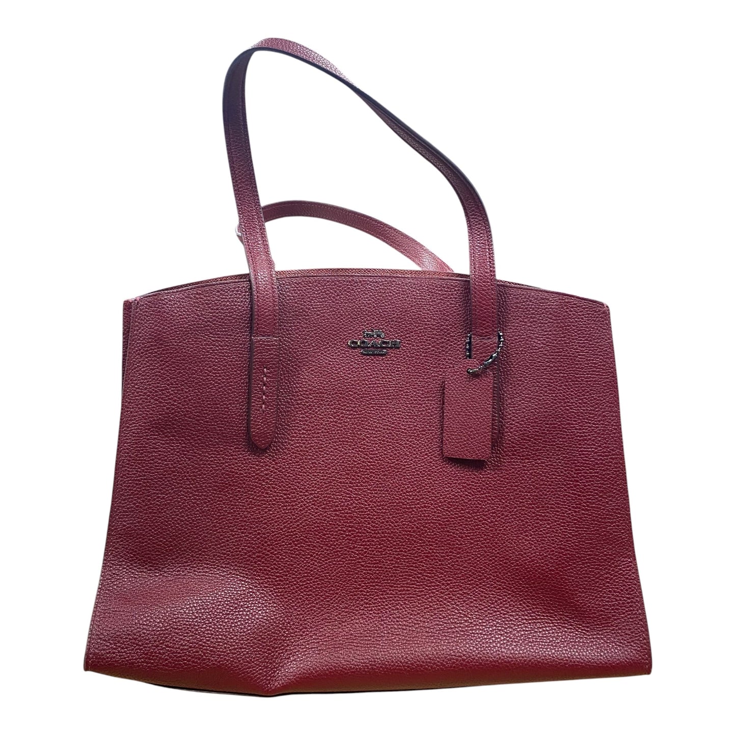 Handbag Designer By Coach In Purple, Size:Large