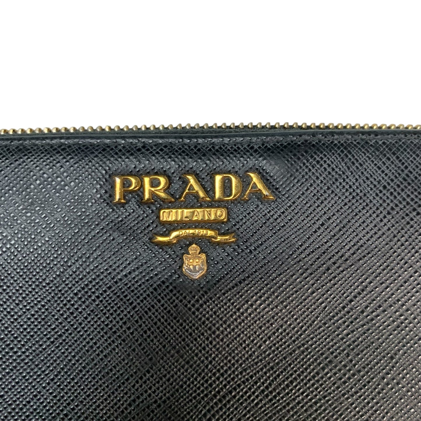 Wallet Luxury Designer By Prada, Size: Large