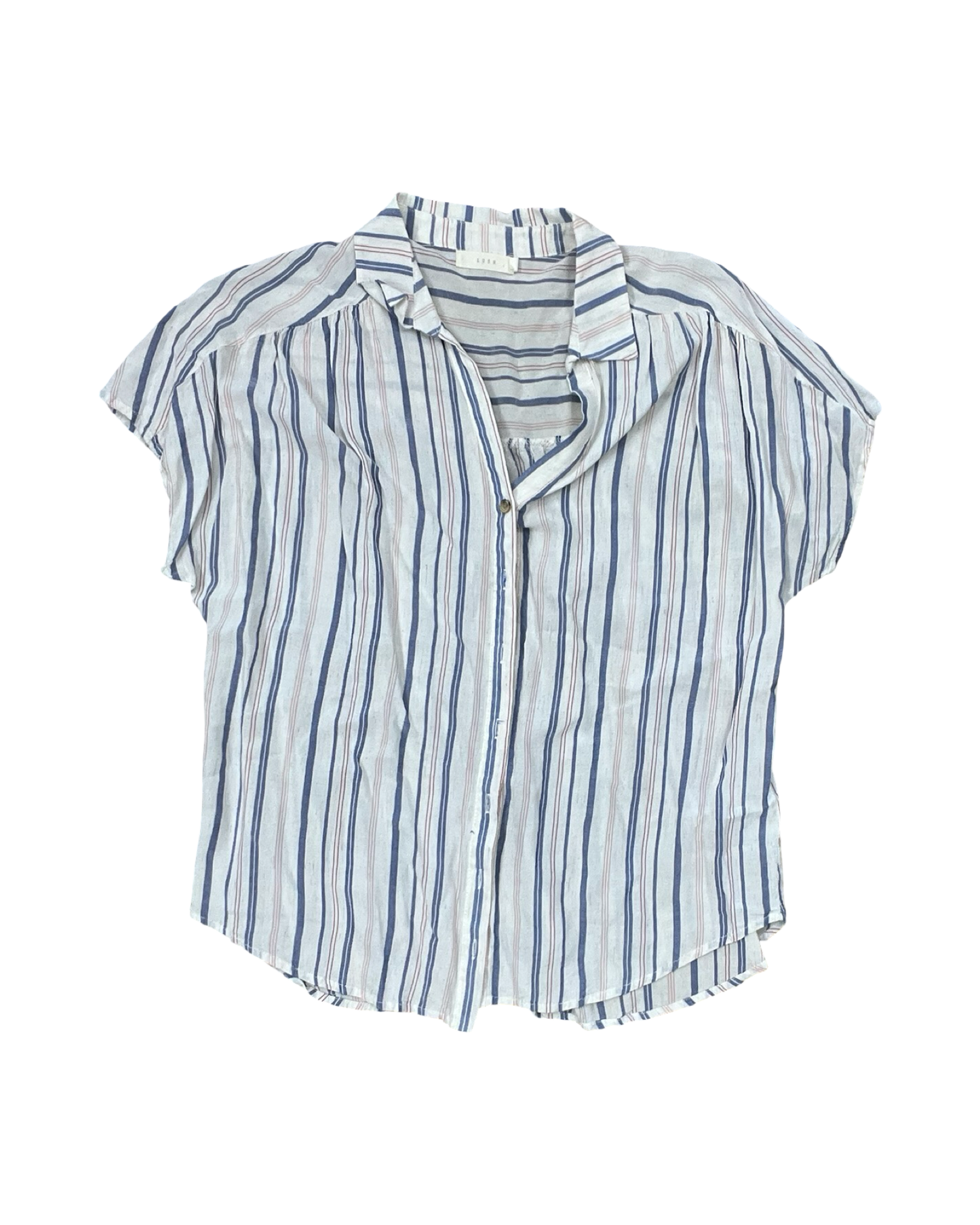 Top Ss By Lush In Blue & White, Size:M