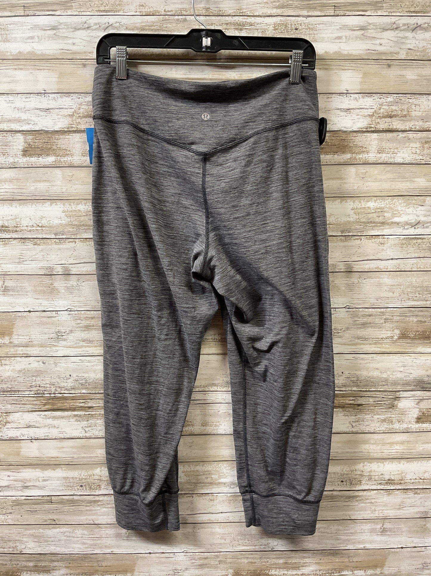 Athletic Pants By Lululemon In Grey, Size:10