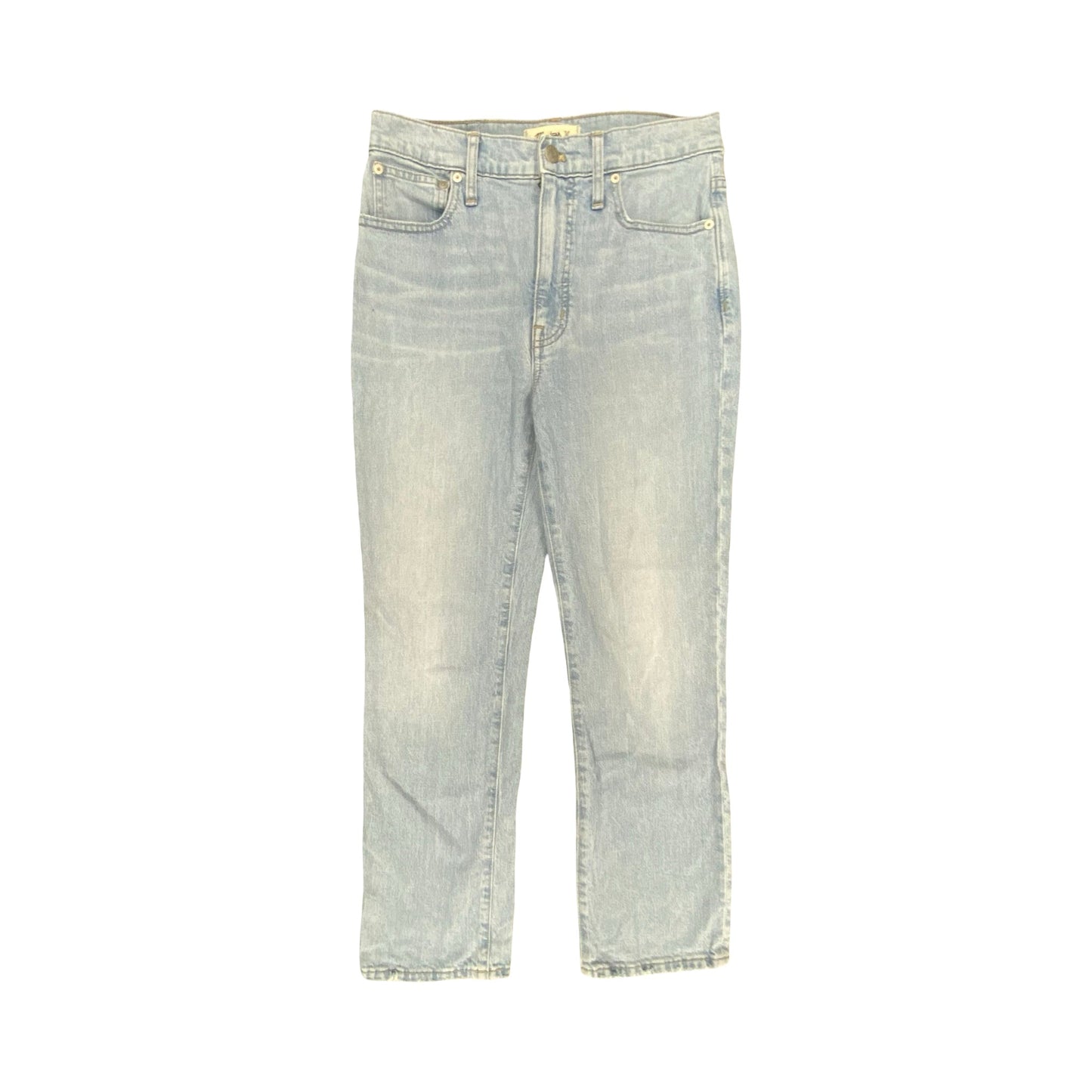 Jeans Straight By Madewell In Blue, Size:4