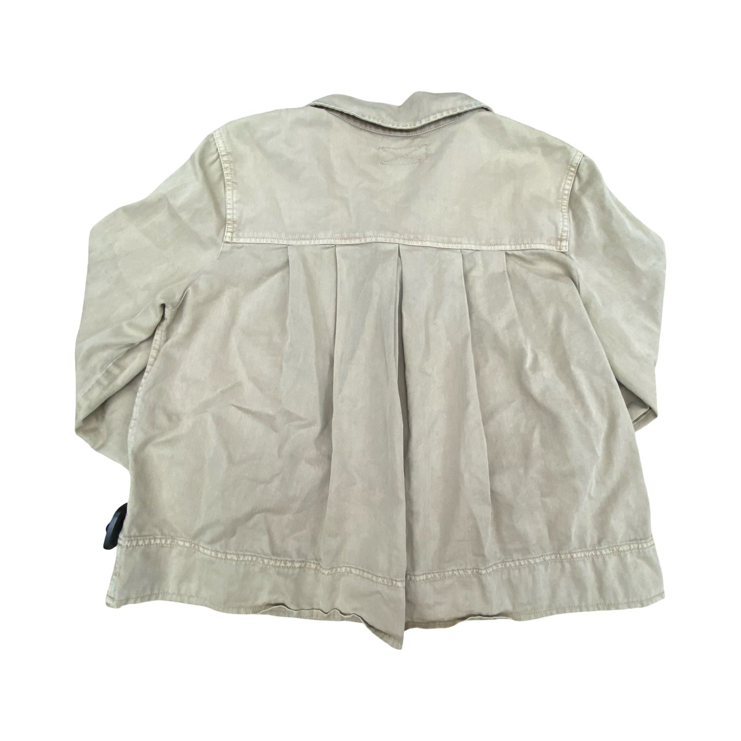 Jacket Shirt By J. Crew In Brown, Size:S