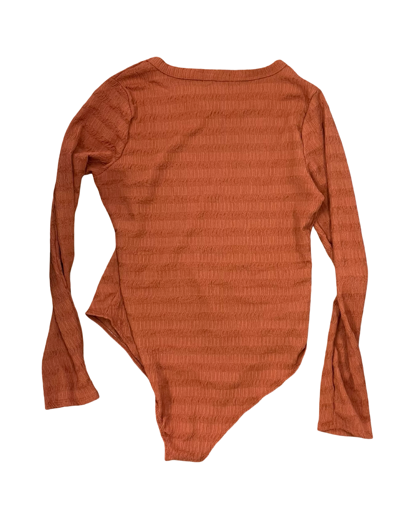Bodysuit By Clothes Mentor In Orange, Size:Xl
