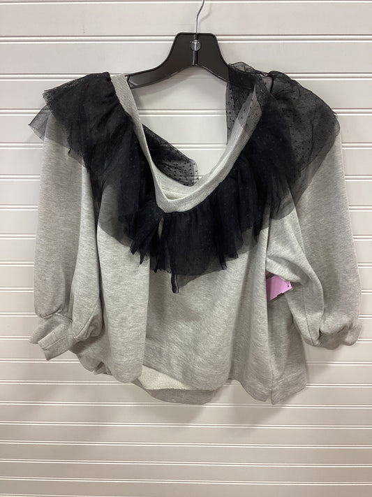 Top Ls By Maeve In Grey, Size:M