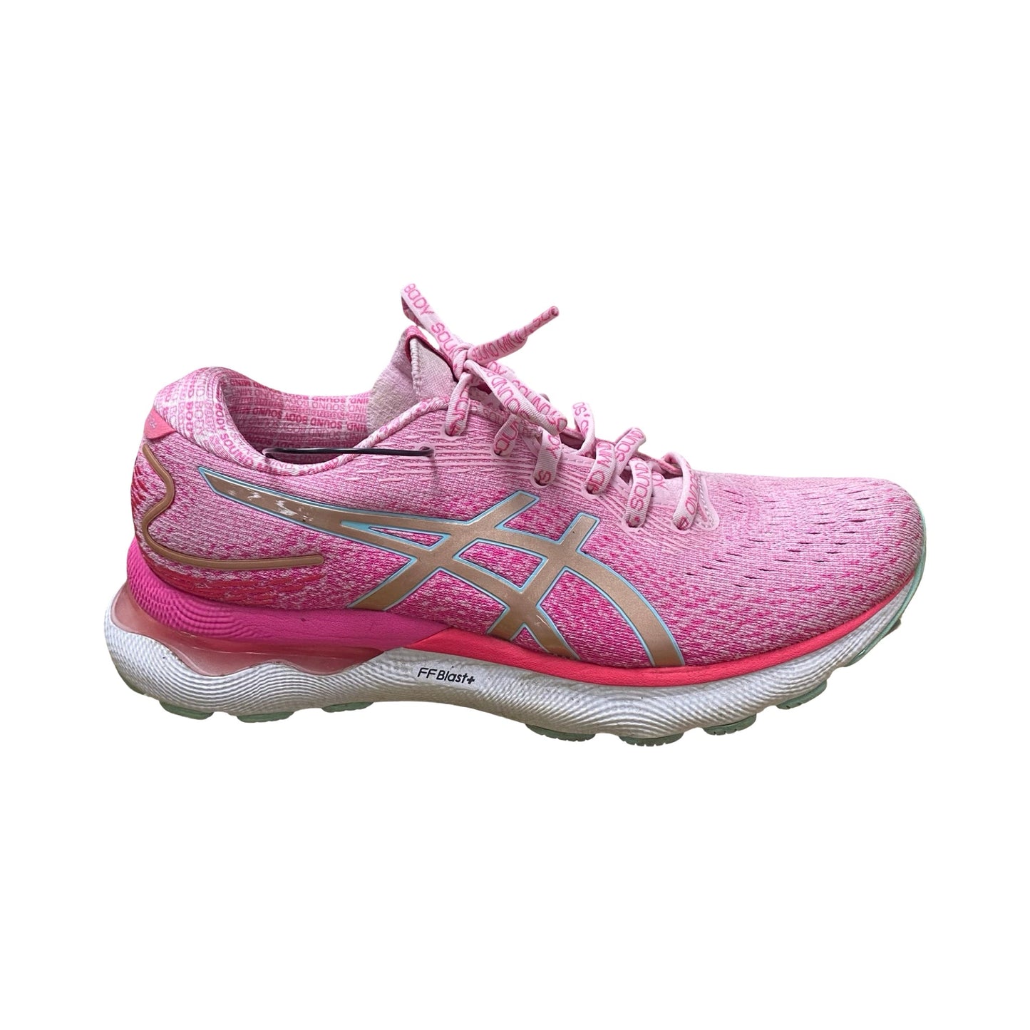 Shoes Athletic By Asics In Pink, Size:9