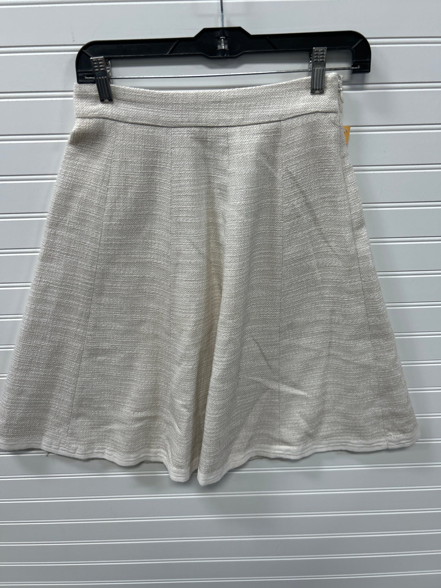 Skirt Midi By White House Black Market In Cream, Size:0