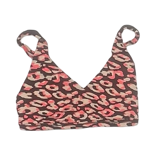Athletic Bra By Aerie In Pink & Red, Size:S